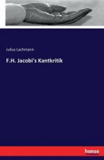 F.H. Jacobi's Kantkritik