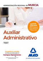 Auxiliar Administrativo de la Administración Regional de Murcia. Test
