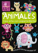 Aninales. Crea arte con papel brillante