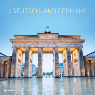 Deutschland 2018 - Germany - Broschürenkalender (30 x 60 geöffnet) - Landschaftskalender - Wandplaner