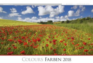 Die Kunst der Fotografie - Farben 2018 - Bildkalender quer (50 x 34) - Landschaftskalender - Naturkalender