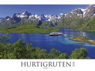 Hurtigruten 2018 - Postschiffe / Norwegen - Bildkalender XXL (64 x 48) - Landschaftskalender - Naturkalender
