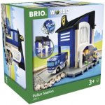 33813 BRIO Polizeistation mit Einsatzfahrzeug