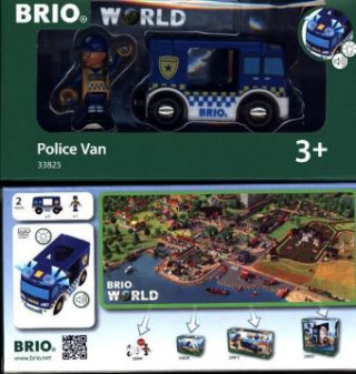 33825 BRIO Polizeiwagen mit Licht und Sound