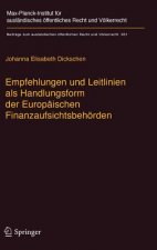 Empfehlungen und Leitlinien als Handlungsform der Europaischen Finanzaufsichtsbehoerden