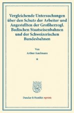 Vergleichende Untersuchungen über den Schutz der Arbeiter und Angestellten der Großherzogl. Badischen Staatseisenbahnen und der Schweizerischen Bundes