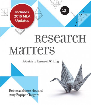 RESEARCH MATTERS MLA 2016 UPDA