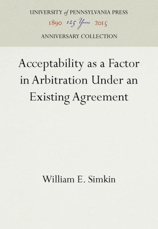 ACCEPTABILITY AS A FACTOR IN A