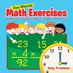 One Minute Math Exercises - Multiplication Workbook Grade 3 Children's Math Books