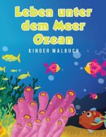Leben unter dem Meer Ozean Kinder Malbuch