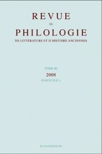 REVUE DE PHILOLOGIE DE LITTERA