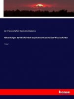 Abhandlungen der Churfurstlich-bayerischen Akademie der Wissenschaften