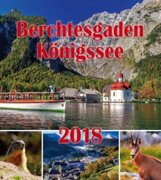 Berchtesgaden Königssee Postkartenkalender 2018