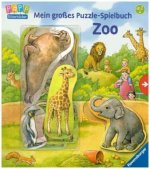 Mein großes Puzzle-Spielbuch: Zoo