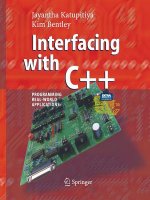 Interfacing with C++