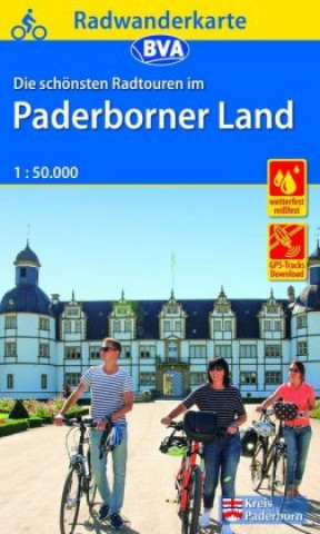 Radwanderkarte BVA Radwandern im Paderborner Land 1:50.000,