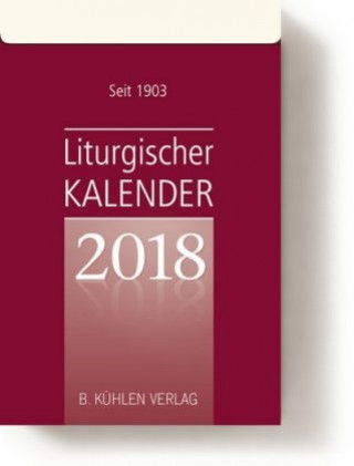 Liturgischer Kalender, Tagesabreißkalender 2018