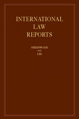 International Law Reports: Volume 169