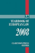 Yearbook of European Law 2008: Volume 27