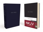 NKJV, Gift and Award Bible, Leather-Look, Blue, Red Letter, Comfort Print