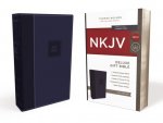 NKJV, Deluxe Gift Bible, Leathersoft, Blue, Red Letter, Comfort Print