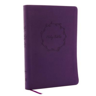 NKJV, Value Thinline Bible, Large Print, Leathersoft, Purple, Red Letter, Comfort Print