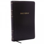 KJV Holy Bible, Personal Size Giant Print Reference Bible, Black Leather-Look, 43,000 Cross References, Red Letter, Comfort Print: King James Version