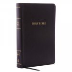 KJV, Reference Bible, Personal Size Giant Print, Bonded Leather, Black, Red Letter, Comfort Print