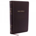 KJV Holy Bible, Personal Size Giant Print Reference Bible, Burgundy Bonded Leather, 43,000 Cross References, Red Letter, Comfort Print: King James Ver