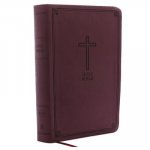 KJV Holy Bible, Personal Size Giant Print Reference Bible, Burgundy Leathersoft, 43,000 Cross References, Red Letter, Comfort Print: King James Versio