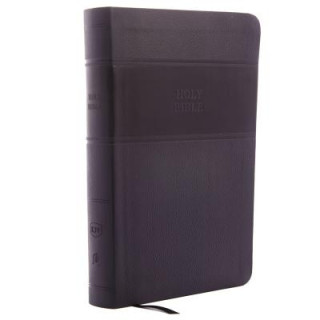 KJV Holy Bible, Personal Size Giant Print Reference Bible, Black Leathersoft, Thumb Indexed, 43,000 Cross References, Red Letter, Comfort Print: King