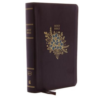 KJV Holy Bible, Personal Size Giant Print Reference Bible, Deluxe Burgundy Leathersoft, Thumb Indexed, 43,000 Cross References, Red Letter, Comfort Pr
