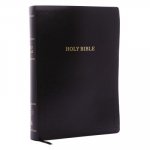 KJV, Reference Bible, Super Giant Print, Leather-Look, Black, Red Letter, Comfort Print