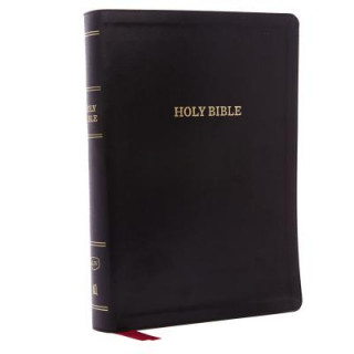 KJV Holy Bible, Super Giant Print Reference Bible, Deluxe Black Leathersoft, 43,000 Cross References, Red Letter, Comfort Print: King James Version