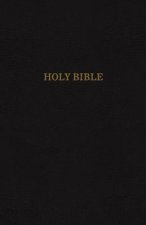 KJV, Thinline Reference Bible, Bonded Leather, Black, Thumb Indexed, Red Letter, Comfort Print