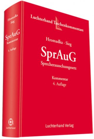 SprAuG - Sprecherausschussgesetz, Kommentar