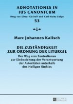 Zustaendigkeit Zur Ordnung Der Liturgie