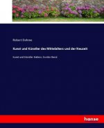 Kunst und Kunstler des Mittelalters und der Neuzeit