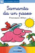 Samanta da un paseo (letra cursiva)