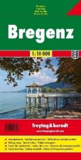 Bregenz City Map 1:10 000
