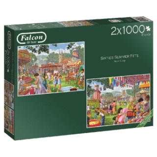 Sixties Summer Fete - 2x 1000 Teile Puzzle