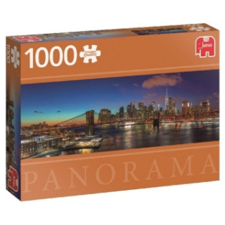 Hudson-Brücke, New York - 1000 Teile Panorama Puzzle