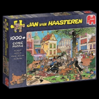 Jan van Haasteren - Fang die Katze! - 1000 Teile Puzzle