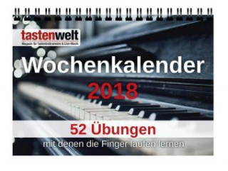 Tastenwelt Wochenkalender 2018