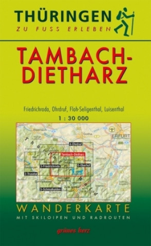 Wanderkarte Tambach-Dietharz 1:30.000