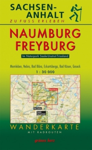 Wanderkarte Naumburg, Freyburg 1:30.000