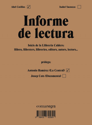 Informe de lectura