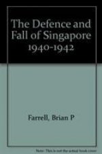 Defence and Fall of Singapore 1940-1942