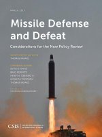 Missile Defense and Defeat