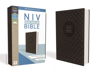 NIV, Value Thinline Bible, Imitation Leather, Gray/Black